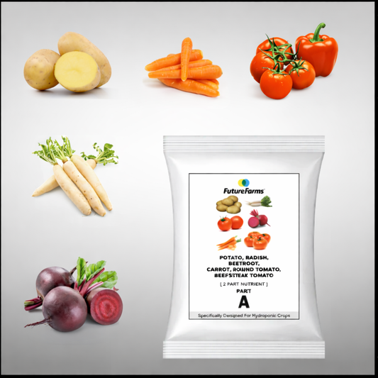 Future Farms Hydroponic Nutrients Powder for Potato, Radish, Beetroot, Carrot, Round tomato, Beefsteak Tomato