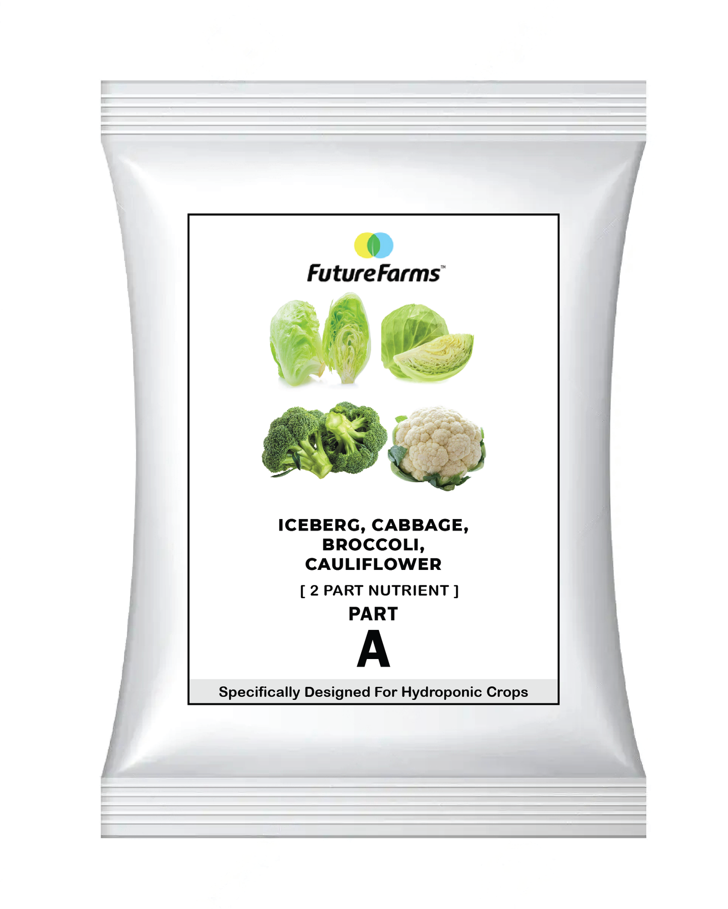 Future Farms Hydroponic Nutrients Powder for Iceberg, Cabbage, Broccoli and Cauliflower
