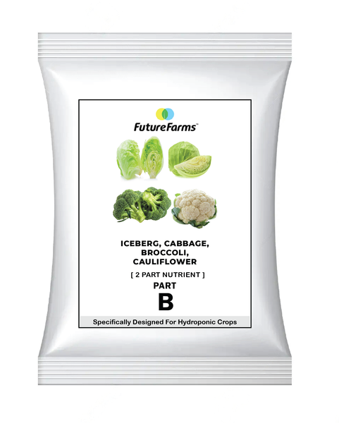 Future Farms Hydroponic Nutrients Powder for Iceberg, Cabbage, Broccoli and Cauliflower