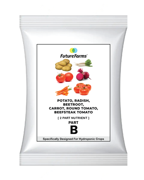 Future Farms Hydroponic Nutrients Powder for Potato, Radish, Beetroot, Carrot, Round tomato, Beefsteak Tomato